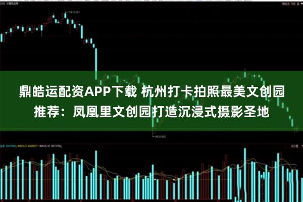鼎皓运配资APP下载 杭州打卡拍照最美文创园推荐：凤凰里文创园打造沉浸式摄影圣地
